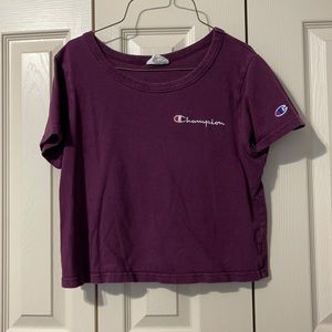 Champion cropped tee